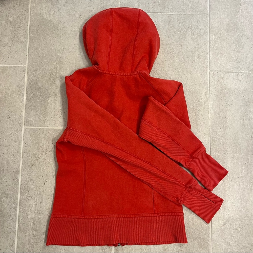 Lululemon - scuba full-zip jacket - red - Picture 10 of 12